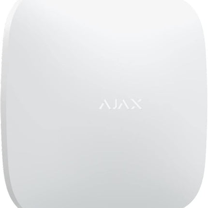 AJAX StarterKit Blanco 20288 – Alarma Profesional sin Cuotas con Hub + MotionProtect + DoorProtect + SpaceControl (Botón Pánico), App Ajax Security, Ethernet/GSM