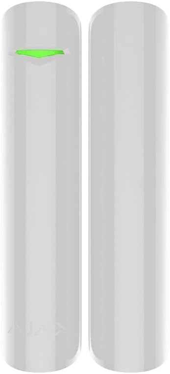 AJAX StarterKit Blanco 20288 – Alarma Profesional sin Cuotas con Hub + MotionProtect + DoorProtect + SpaceControl (Botón Pánico), App Ajax Security, Ethernet/GSM