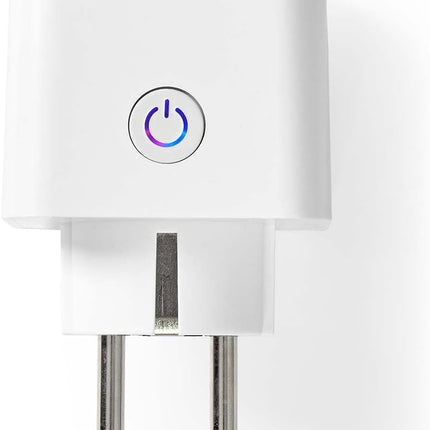 Nedis SmartLife Enchufe Inteligente Wi-Fi Interior – Control Remoto, Temporizador y Voz (Alexa/Google/Siri*)