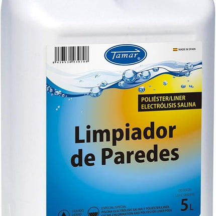 Tamar Limpiador Paredes y Línea de Flotación 5L – Especial Poliéster/Liner y Electrólisis Salina, Antical y Quitamanchas Óxido