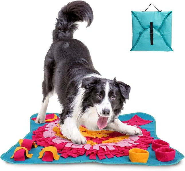 Nobleza Smelling Mat – Alfombra Olfativa para Perros, Juego de Inteligencia y Alimentación Lenta
