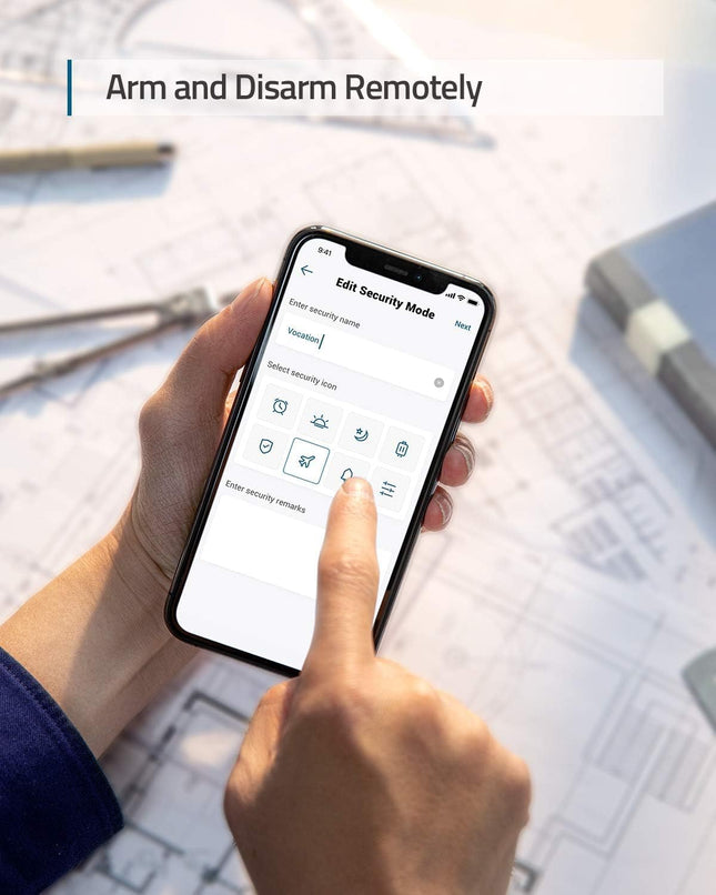 eufy Security Kit Alarma Casa 5 Piezas – HomeBase + Teclado + Sensor Movimiento + 2 Sensores Puerta/Ventana, Sin Cuotas, App eufy Security, Compatible eufyCam