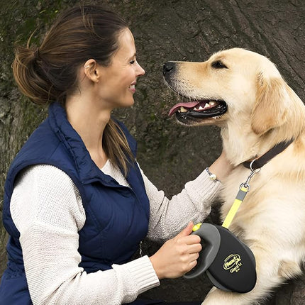 Flexi Giant Tape L 8 m – Correa Extensible para Perros Grandes hasta 50 kg, Cinta Resistente y Freno Seguro