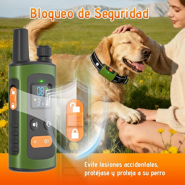 Training Collar for Dogs – Collar de Adiestramiento para Perros con Control Remoto y Modos Ajustables