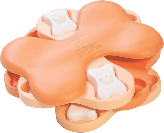 Nina Ottosson Puppy Tornado – Juego de Inteligencia para Perros, Dispensador Interactivo de Recompensas