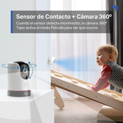 Tapo T30 Kit Alarma Hogar – Hub H100 + Sensor Movimiento T100 + 2 Sensores Puerta/Ventana T110, Sirena hasta 90 dB, Alertas en App Tapo, Automatizaciones, Sin Cuotas