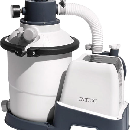 Intex Krystal Clear Depuradora de Arena SX925 3.500 L/h (55249) – Válvula 4 Funciones con Bloqueo, Temporizador 1–12 h, Hydro Aeration, Piscinas hasta 17.000 L