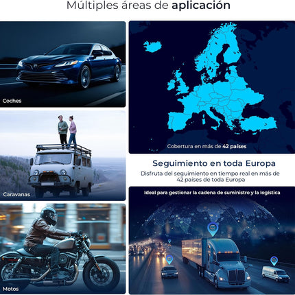 Salind 11 4G Localizador GPS Magnético para Coche y Maquinaria – Tiempo Real, Historial 365 Días, Alarmas Antirrobo, SIM Integrada (Suscripción), Batería Larga Duración