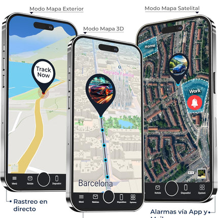 Salind 11 4G Localizador GPS Magnético para Coche y Maquinaria – Tiempo Real, Historial 365 Días, Alarmas Antirrobo, SIM Integrada (Suscripción), Batería Larga Duración