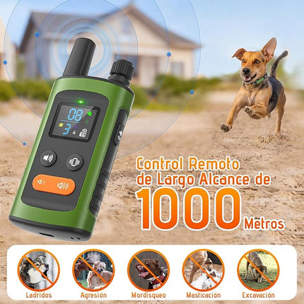Training Collar for Dogs – Collar de Adiestramiento para Perros con Control Remoto y Modos Ajustables