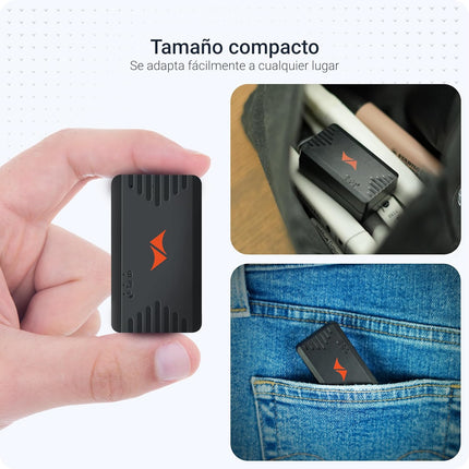PAJ People Finder 4G – Mini GPS 4G para Niños y Mayores, Ubicación en Tiempo Real, Alertas App, Geovalla, IP65, Batería hasta 5 días, SIM incluida (Suscripción)