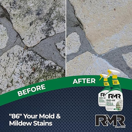 RMR-86 Instant Mold Stain Remover – Eliminador Profesional de Manchas de Moho de Acción Inmediata