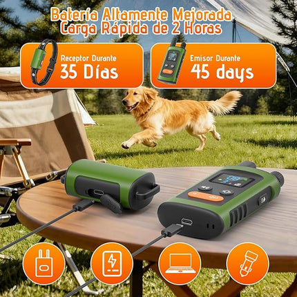 Training Collar for Dogs – Collar de Adiestramiento para Perros con Control Remoto y Modos Ajustables