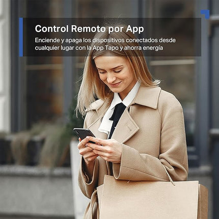 TP-Link Tapo P115 (Pack 4) – Enchufe Inteligente Wi-Fi 16A con Monitorización de Energía, Programación y Control por Voz