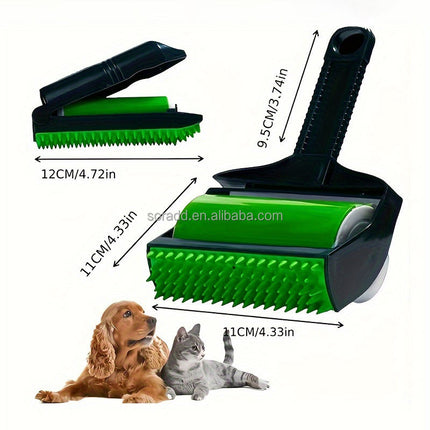 RemuevePelo Pro – Cepillo Quitapelusas Reutilizable para Mascotas (Perros y Gatos) | Elimina Pelo de Sofás, Ropa y Alfombras