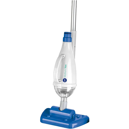 Gre Medium Vac Limpiafondos de Aspiración Manual – Kit con Prefiltro, Manguera 9 m Ø32, Pértiga 2,4 m y 3 Conectores (Piscinas Desmontables)